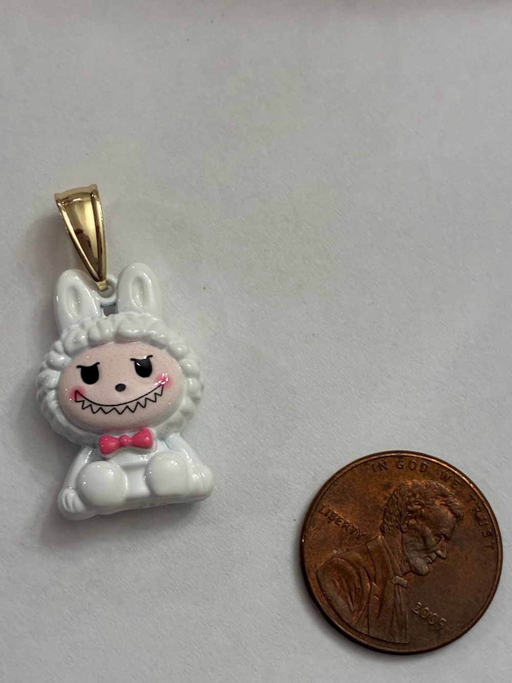 Gold Filled Snow White Fufu Monster - Picture 3 of 3